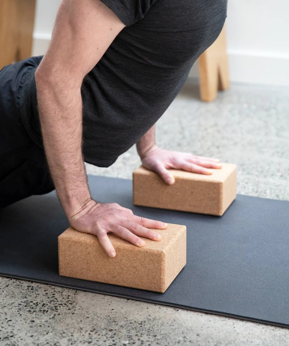 Manduka Lean Cork Yoga block from cork