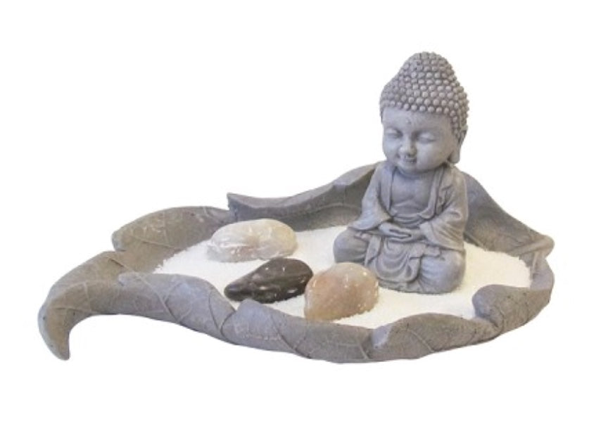 Mini Buddha Leaf Zen Garden