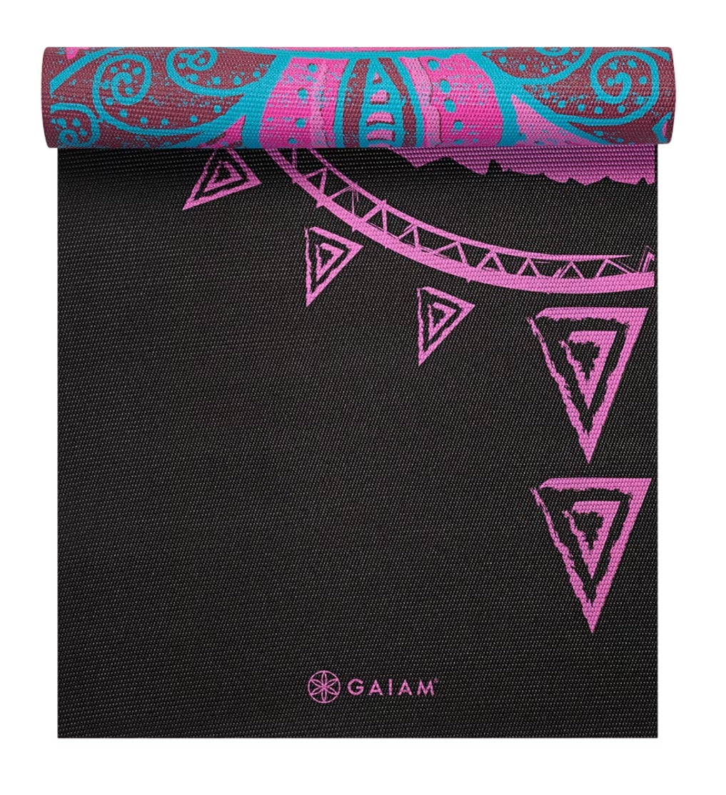 Gaiam 6mm Premium Reversible Yoga Mat